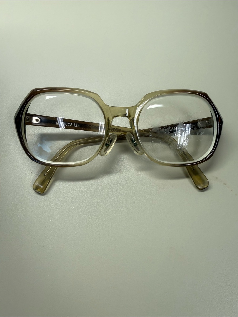 Martin Copeland M/C Vintage Mid Century Eyeglasses Frame Model 9499 Green